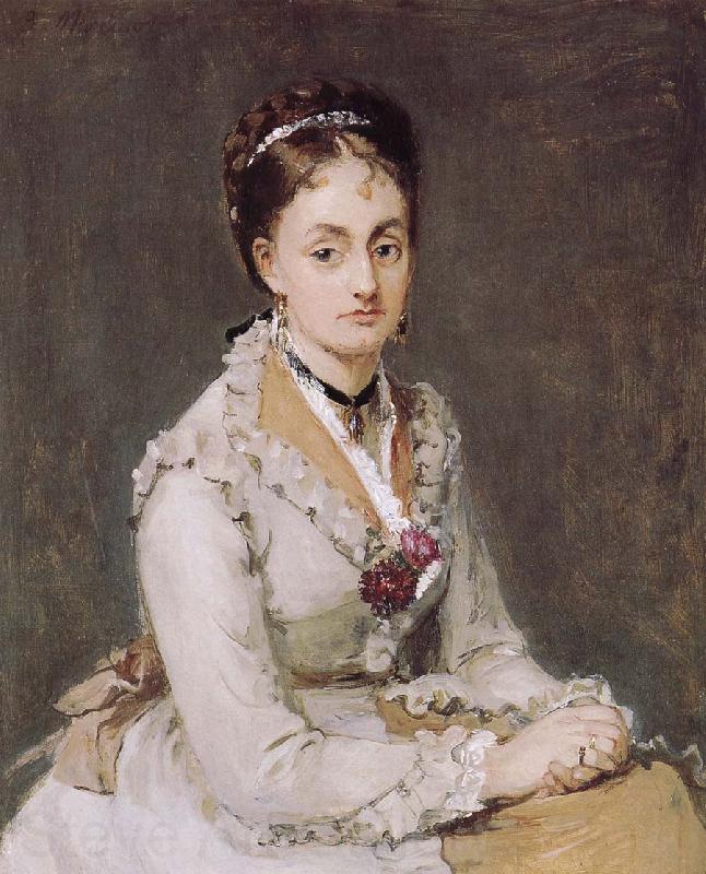 Berthe Morisot The Artist-s sister France oil painting art